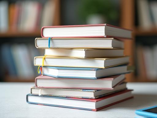 Pile of career books and guides illustrating available resources
